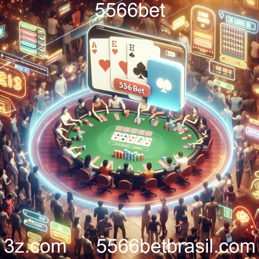A Emoção do Poker Online no 5566bet